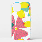 Bläsernahes Muster mit Transparenzelementen. Case-Mate iPhone Hülle (Rückseite)