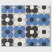 Bläsernahes Muster. skandinavischer Stil Geschenkpapier (Flach)