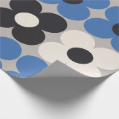 Bläsernahes Muster. skandinavischer Stil Geschenkpapier (Ecke)