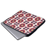 Bläsernahes Muster. skandinavischer Stil Laptopschutzhülle (Vorne Knopf)