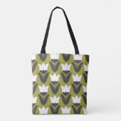 Bläsernahes Muster. skandinavischer Stil Tasche (Rückseite)