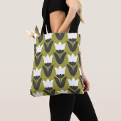 Bläsernahes Muster. skandinavischer Stil Tasche (Von Nahem)