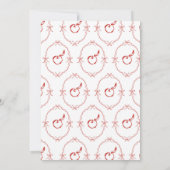 Bläsernappendusche Dankeskarte (Rückseite)