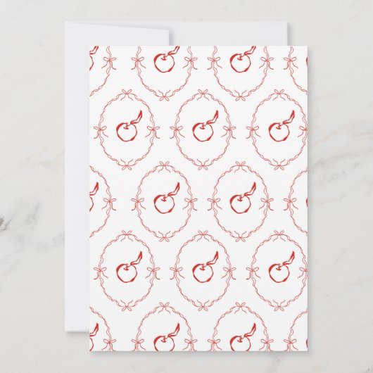 Bläsernappendusche Dankeskarte (Rückseite)