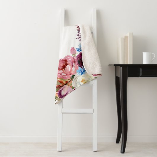 Bläsernbäume Mädchen Rosa Orange Name Sherpadecke (Beispiel)