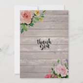 Bläserne Babydusche Zucker & Gewürze & Alles nett Einladung (Rückseite)