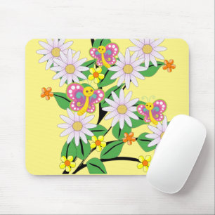 Bläserne Blume Butterfly Maus Pad! Mousepad
