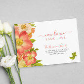 Bläserne botanische Blüten elegant bewegend Ankündigung