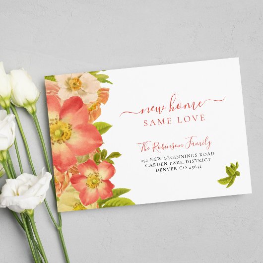 Bläserne botanische Blüten elegant bewegend Ankündigung