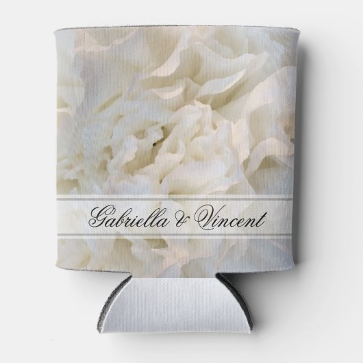 Bläserne Gastgeschenk Hochzeit Dosenkühler (Vorderseite)