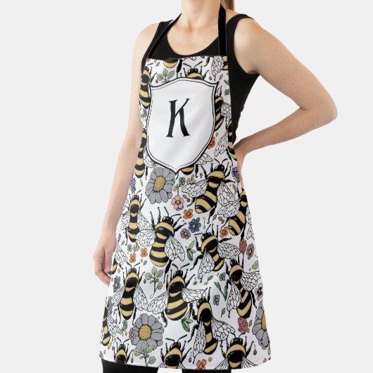 Bläserne Monogram Schürze (InSitu)