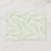 Bläserne Wildblume Windelwanne Kinderdusche Begleitkarte (Rückseite)