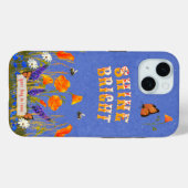 Bläserne Wildblumen Butterflies Inspiration Case-Mate iPhone Hülle (Rückseite (Horizontal))