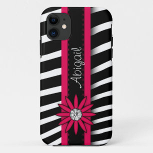Bläserne Zebra-Muster Case-Mate iPhone Hülle