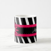 Bläserne Zebra-Muster Kaffeetasse (Mittel)
