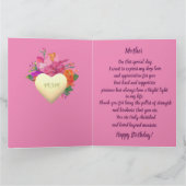 Bläserner Banner Mutter Geburtstag Karte (Innenseite)