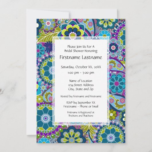 Bläserner Brautparty oder Bewerbungspartei Einladung (Vorderseite)