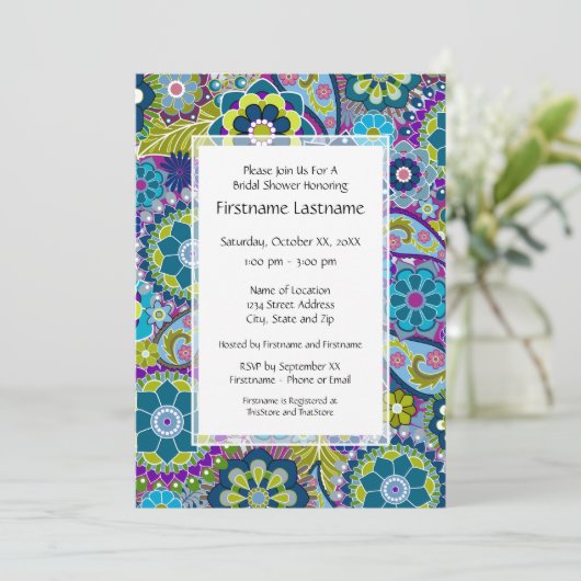 Bläserner Brautparty oder Bewerbungspartei Einladung (Stehend Vorderseite)