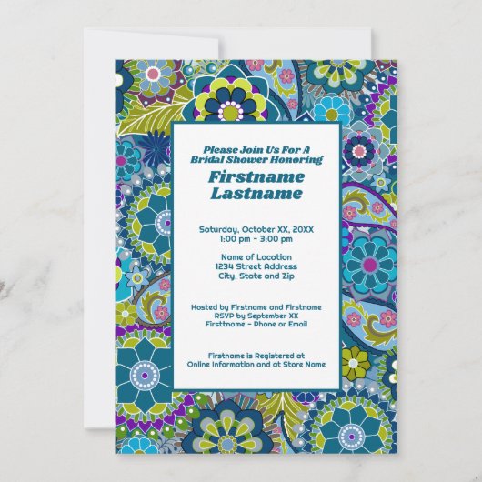 Bläserner Brautparty oder Bewerbungspartei Einladung (Vorderseite)