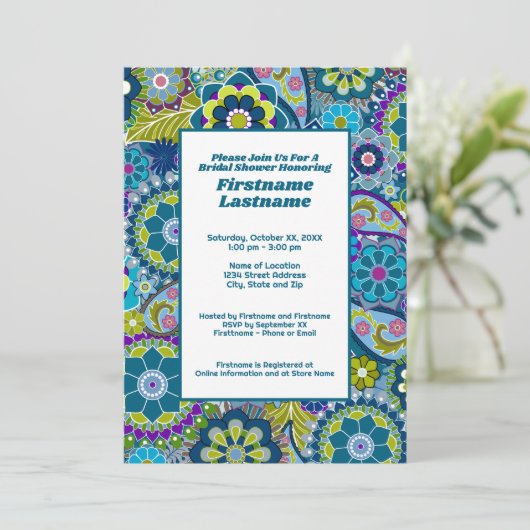 Bläserner Brautparty oder Bewerbungspartei Einladung (Stehend Vorderseite)