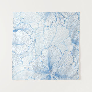 Bläserner nahtloser Hintergrund. schönes Muster Wandteppich