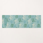 Bläsernes, modernes und bläuliches Blau, elegant u Yogamatte (Vorderseite (Horizontal))