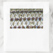 Bläsernhautdruck Rechteckiger Aufkleber (Tasche)