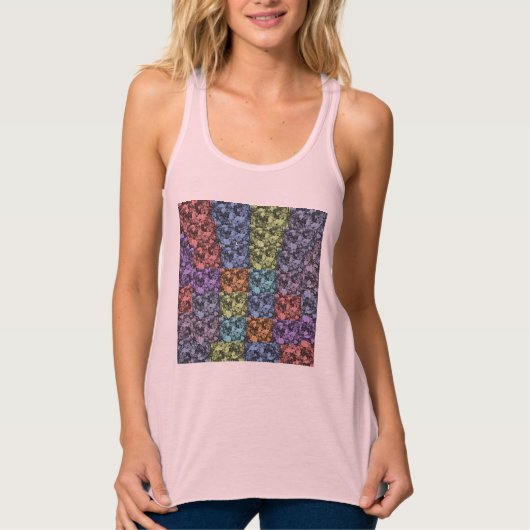 Bläsernschicht oben - mehrfarbig tank top (Vorderseite)