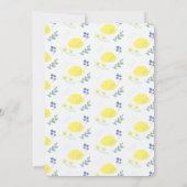 Bläsernte Bläsernte Kinderdusche Einladung (Rückseite)