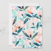 Bläsernte Graduierungsparty Einladung (Rückseite)