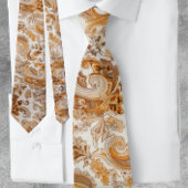 Bläserpferd in explodiertem Paisley-Muster Krawatte