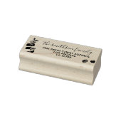 Bläserrahmen Botanische Signatur Gummistempel (Stempel)