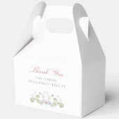 Bläserrahmen für religiöse Hochzeiten Geschenkschachtel (Rückseite)