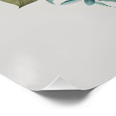 Bläserskull Einzigartiges Kunstwerk Poster (Ecke)