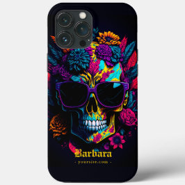 Bläserskull farbenfroher Retro Stilvolle Tattoo Ar Case-Mate iPhone Hülle