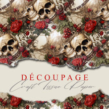 Bläserskulls Rote Rosen Gothic Wedween