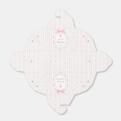 Bläsertaufe aus rosa Bugband Geschenkschachtel (Ungefaltet)