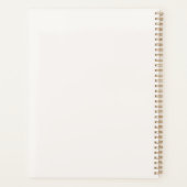 Bläservase-Hochzeitsplaner mit Handfarbe Planer (Rückseite)