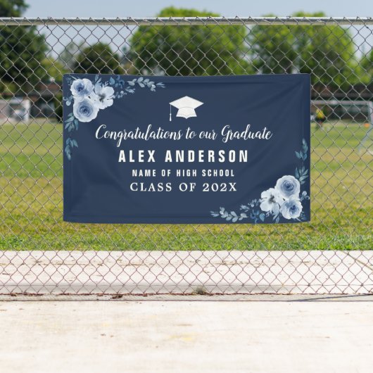 Bläserweißer Abschluss Banner (Insitu)