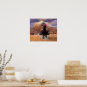 Blasieren Poster (Küche)