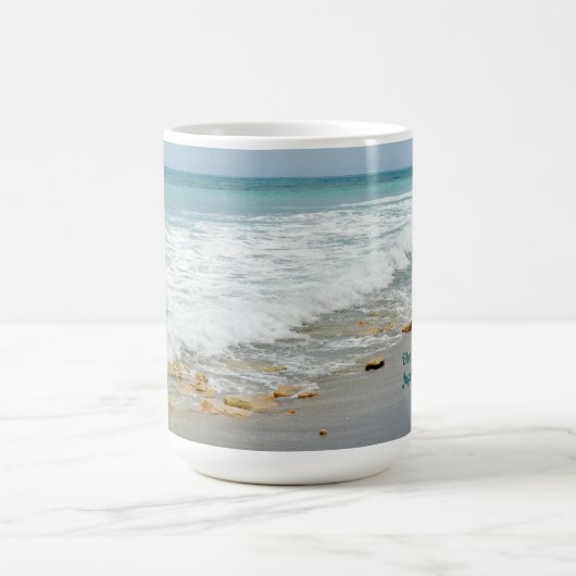 Blasing Rocks Surf Jupiter Florida Kaffeetasse (Mittel)