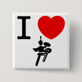 Blaskapelle - Bass-Becken Button (Vorderseite)