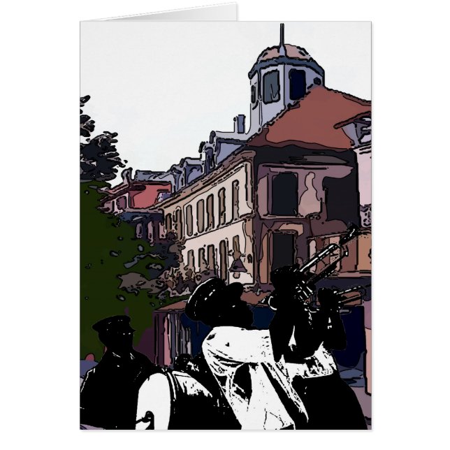 Blaskapelle im französischen Viertel (Vorne)