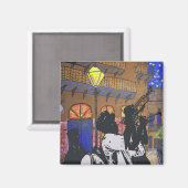 Blaskapelle im Pirates Alley Magnet (Vorderseite/Rückseite)