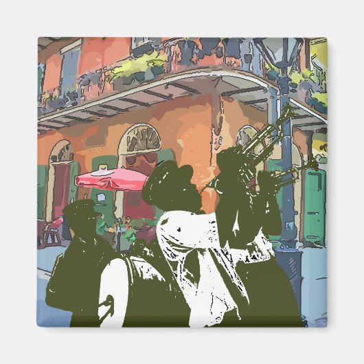 Blaskapelle im Pirates Alley Magnet (Vorne)