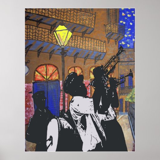 Blaskapelle im Pirates Alley Poster (Vorne)