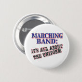 Blaskapelle ist ganz über die Uniform Button (Vorne & Hinten)