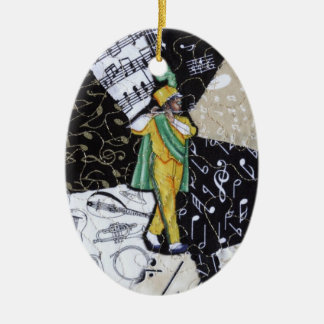 Blaskapelle-Musik-Verzierung Keramikornament