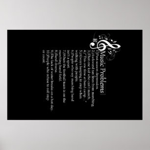 Blaskapelle-Problem-Liste Poster