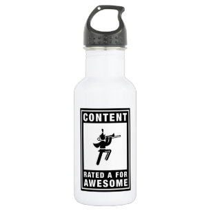 Blaskapelle - Trombone-Spieler Trinkflasche